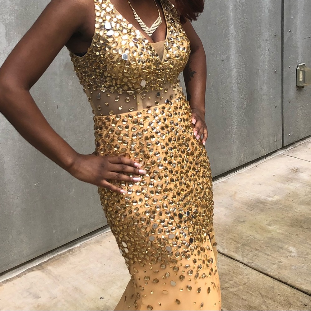 PROM DRESS( special made & ordered)